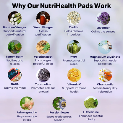 NutriHealth - Night Foot Pads