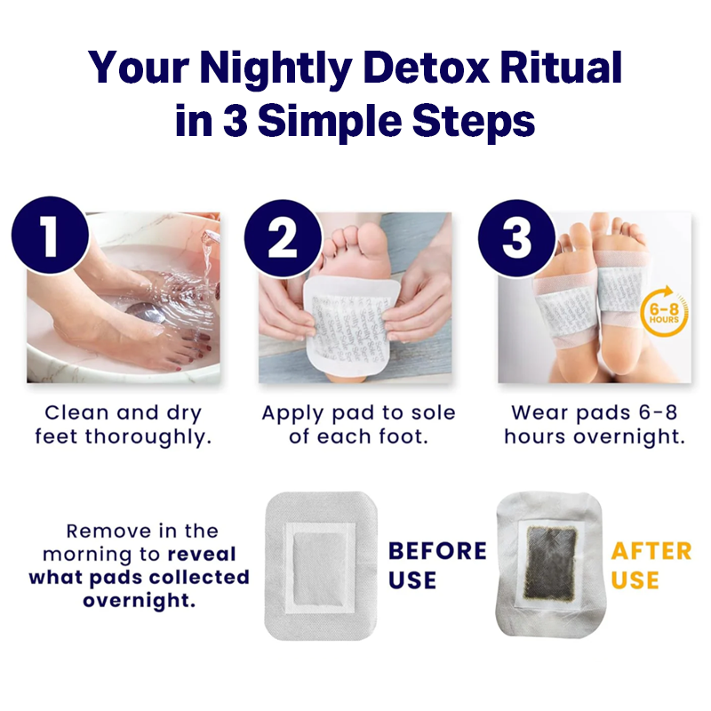 NutriHealth - Night Foot Pads